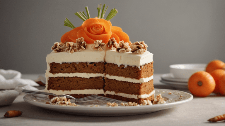 Receita de Bolo de Cenoura Simples e Fofinho