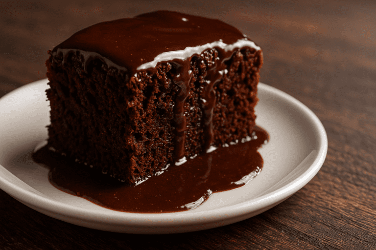 Bolo de Chocolate Molhadinho