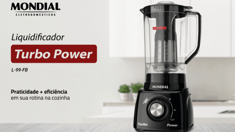 Liquidificador Mondial Turbo Power 550W: Seu Novo Aliado na Cozinha! ⚡🍹