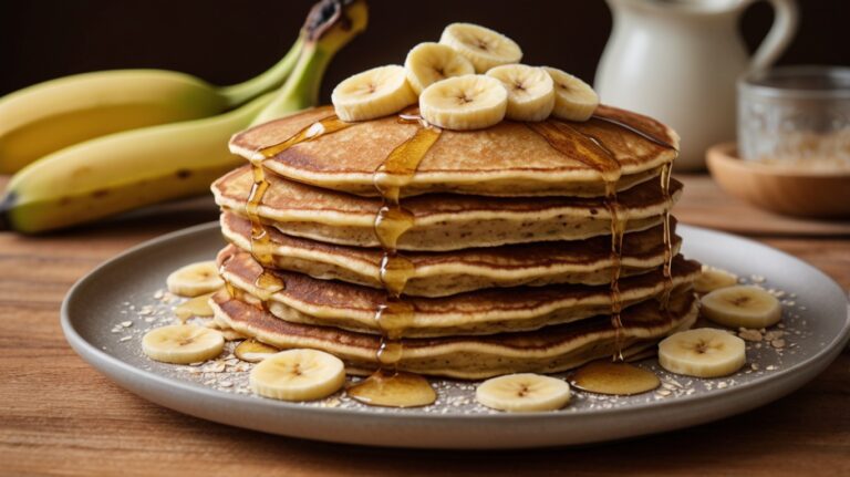 Panqueca de Aveia e Banana 🍌