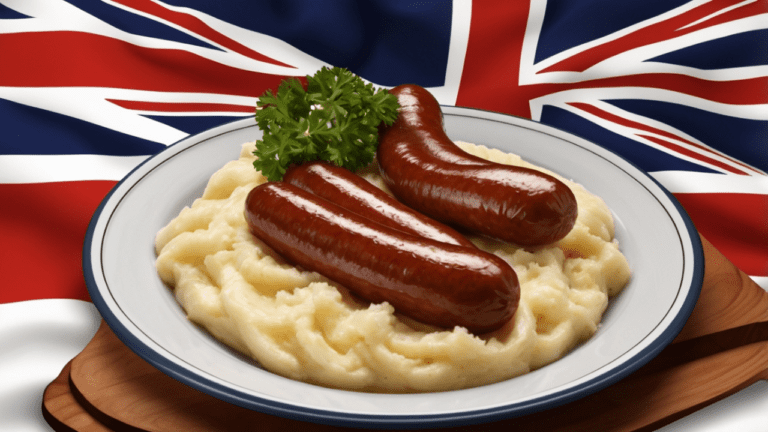 Receita de Bangers and Mash 🇬🇧