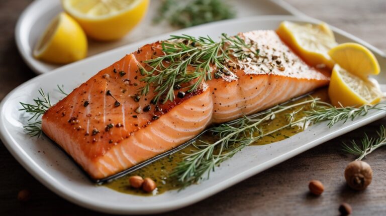 Salmão Assado com Ervas 🐟