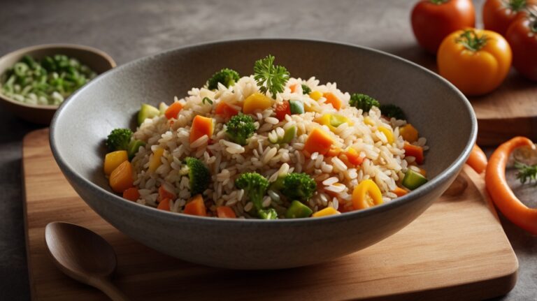 Surpreendente Arroz Integral com Legumes: Uma explosão de sabor e saúde! 🍚🥦