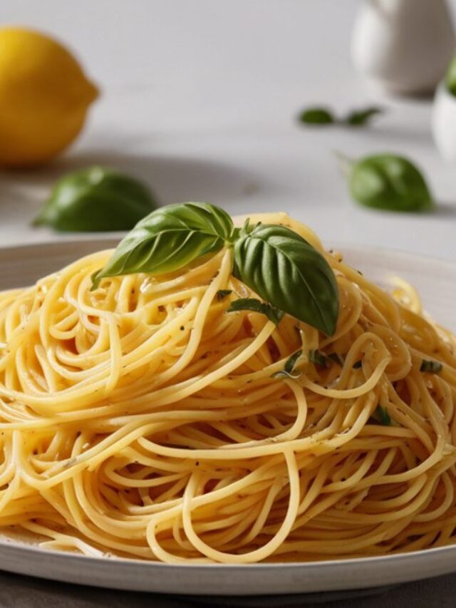 🍋 Espaguete com Limão Siciliano: Um Toque Cítrico e Elegante na Sua Mesa