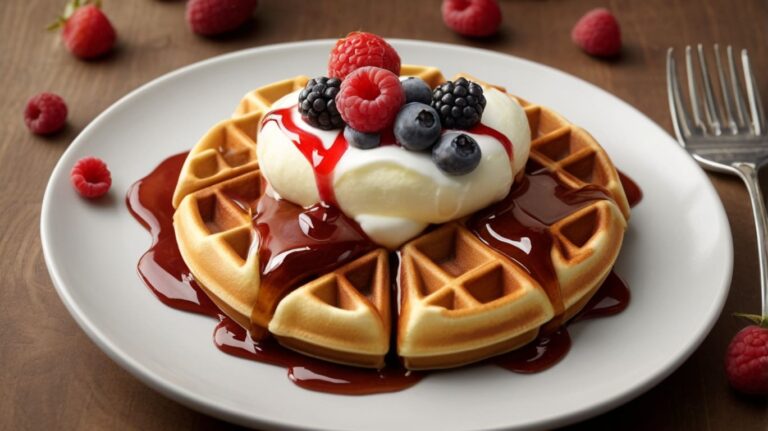 Receita de Waffles Simples