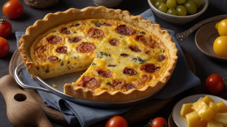 🥧 Coronation Quiche – Quiche criada para a coroação do Rei Charles III 🇬🇧