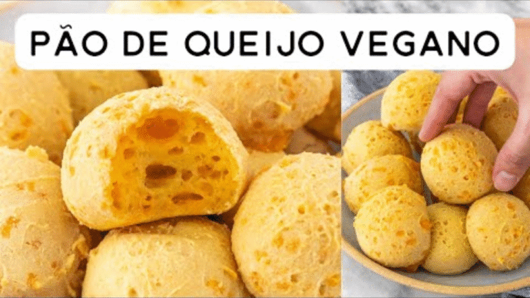🧀 Pão de Queijo Vegano Incrível e Sem Glúten – Receita Irresistível! 🌱✨