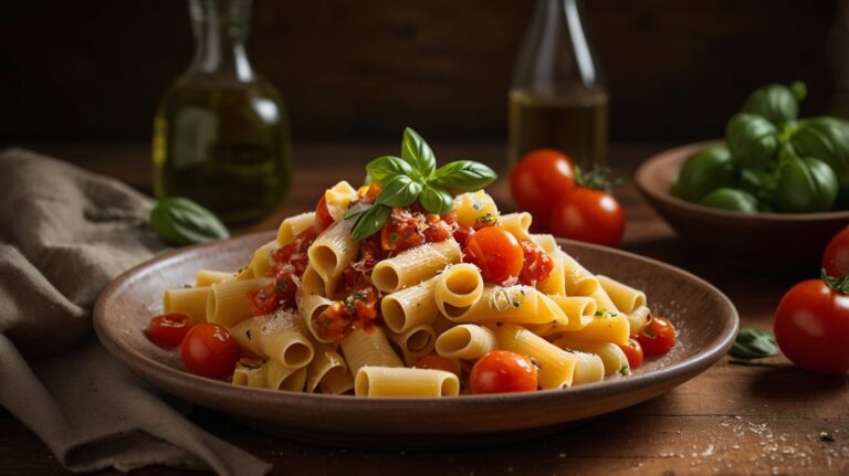 Aprenda uma deliciosa Massa Paccheri Pirâmide 🍝🤤