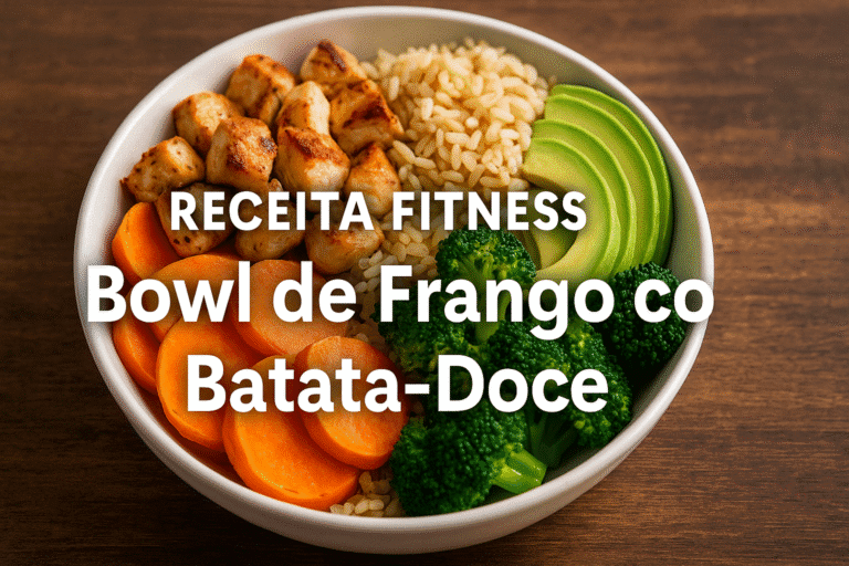 Receita Fitness : Bowl de Frango com Batata-Doce 🍠🍗