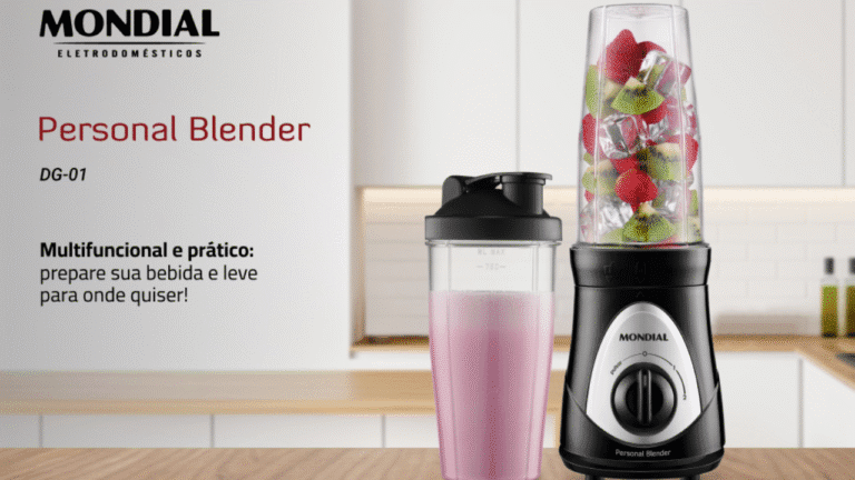 Incrível Personal Blender Mondial: Praticidade e Vida Saudável em um Só Produto! 🥤⚡