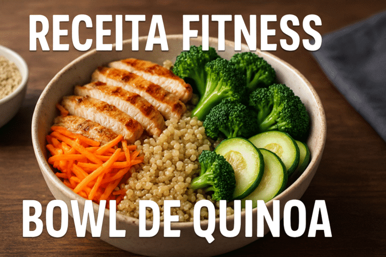 Magnífico Bowl de Quinoa com Frango e Legumes 🥗🍗