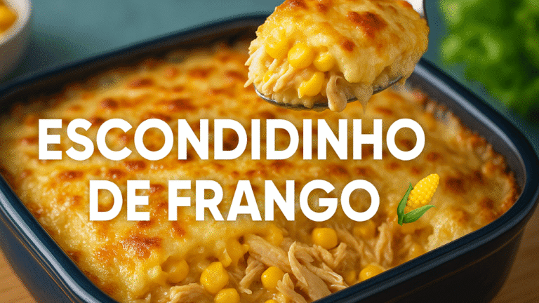 🥘 Como fazer um delicioso Escondidinho de Frango e Creme de Milho 🌽