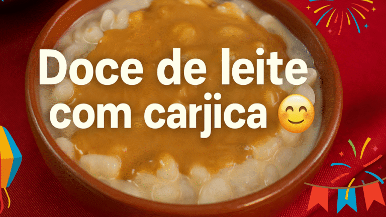 Aprenda um delicioso Doce de Leite com Canjica 😋