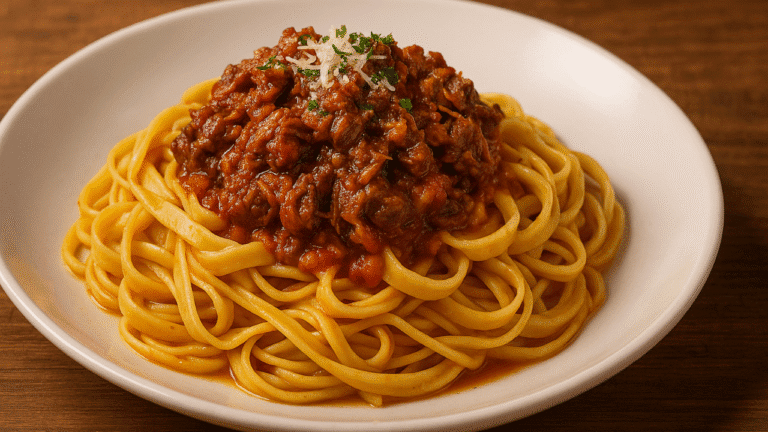 Como Fazer um Delicioso Tagliarini com Ragu de Rabada 🍝