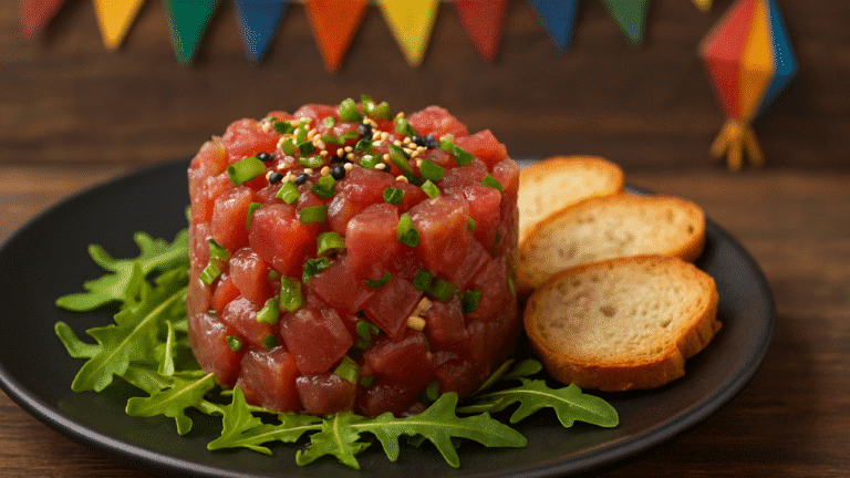 Como Fazer um Delicioso Tartare de Atum 🍣