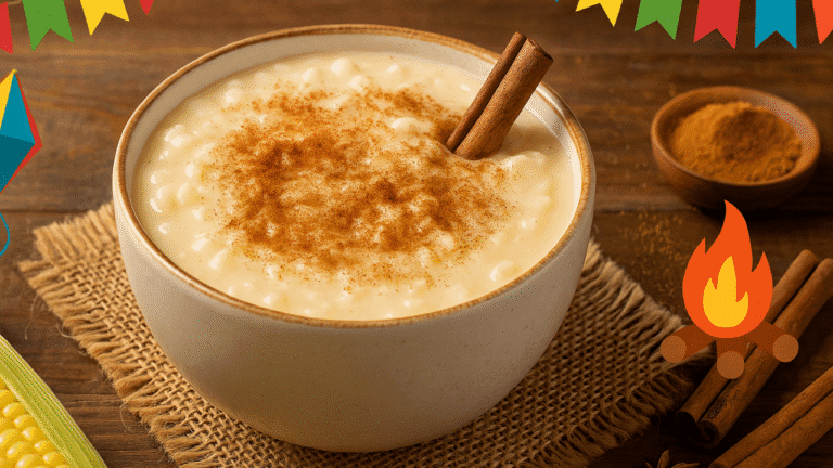 Como Fazer uma Deliciosa Canjica de Milho para Festa Junina 🌽😋