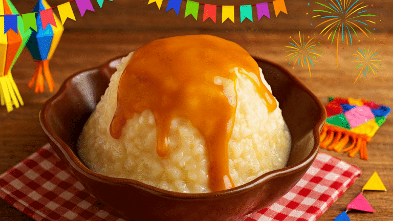 Como fazer um Arroz de Doce de Leite para Festa Junina 🍚🍯🎇