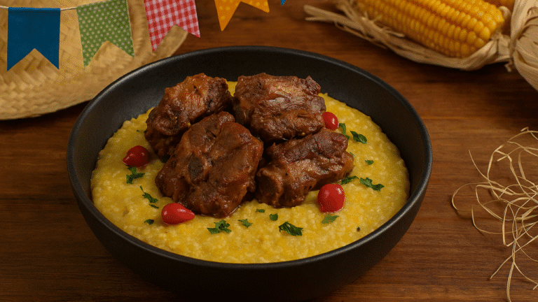 Como Fazer uma Deliciosa Costela Suína com Canjiquinha para Festa Junina 🌽🔥