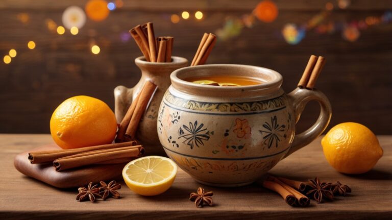 Quentão de Gengibre e Especiarias