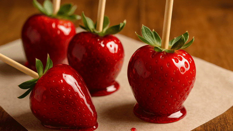 Como fazer um delicioso Morango do Amor 🍓❤️