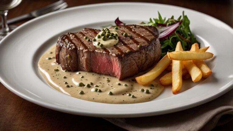 Como Fazer um Delicioso Steak au Poivre Vert 🇫🇷 😋