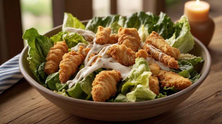 Como fazer uma deliciosa Salada Caesar de Frango Crocante 🥗