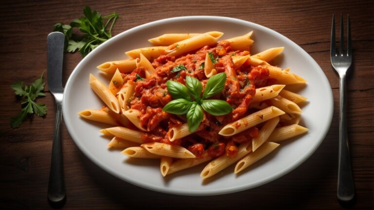 Como fazer uma deliciosa massa chamada Penne All’Arrabbiata 🍝