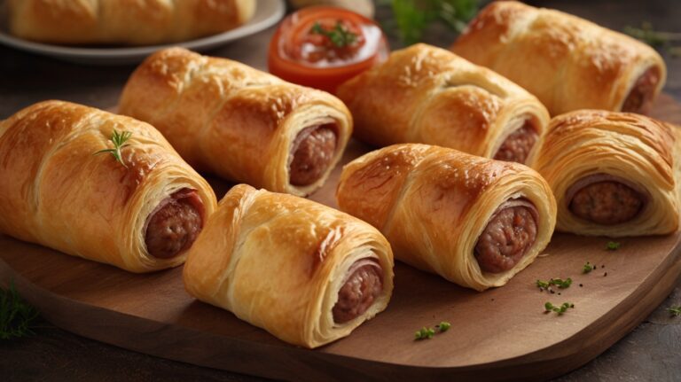 Receita Simples de Deliciosos Rolinhos de Salsicha 🔥