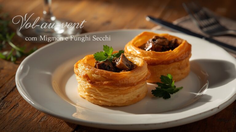 Como fazer um delicioso Vol-au-vent com Mignon e Funghi Secchi 🥩
