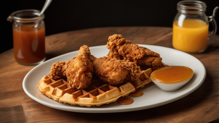Como fazer um incrível Frango Frito Apimentado Nashville com Waffles 🇺🇸🍗🧇