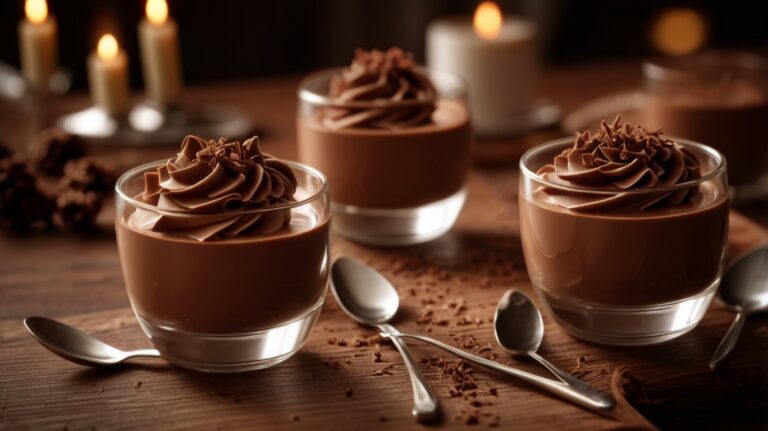 Receita simples e fácil: Mousse de Chocolate Cremoso 🍫