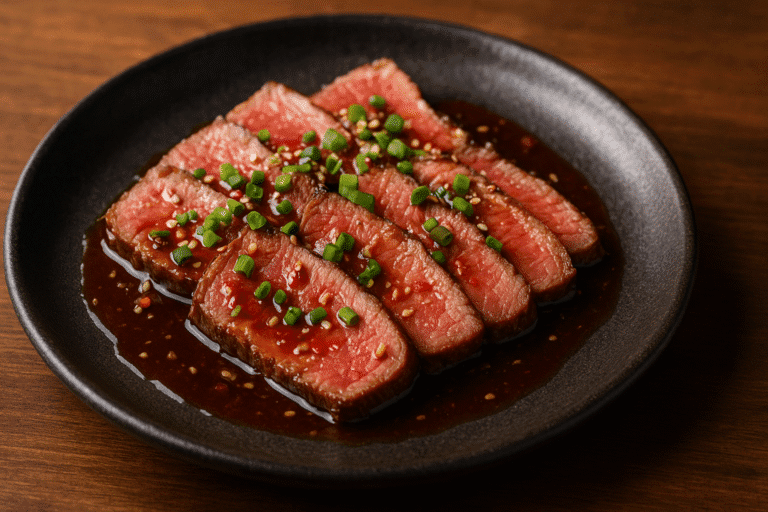 🥩🌶️ Como fazer um saboroso Tataki de Carne ao Molho de Pimenta