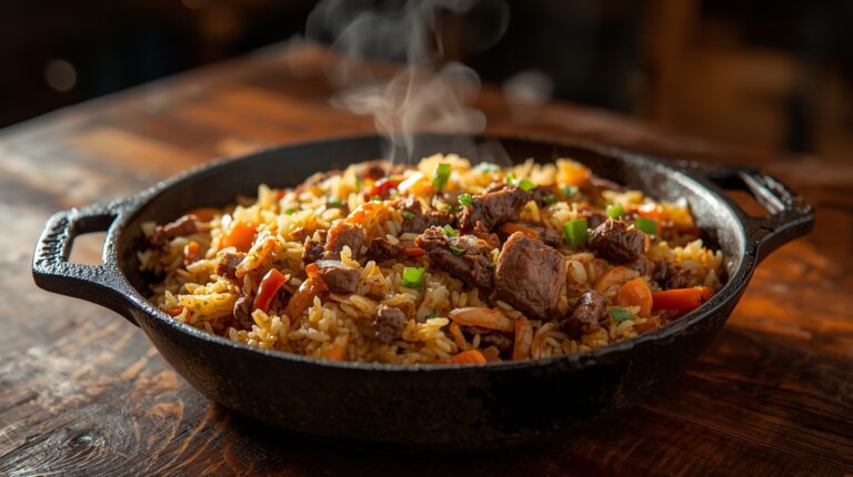 Como fazer um delicioso Arroz Carreteiro 🍛