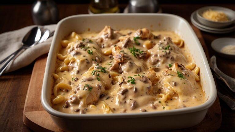 🔥 Receita de Strogonoff de Frango Gratinado