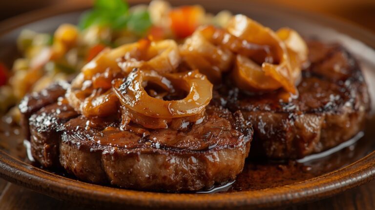 🥩🔥 Receita Simples de Bife com Cebola: Clássico Brasileiro Suculento e Irresistível