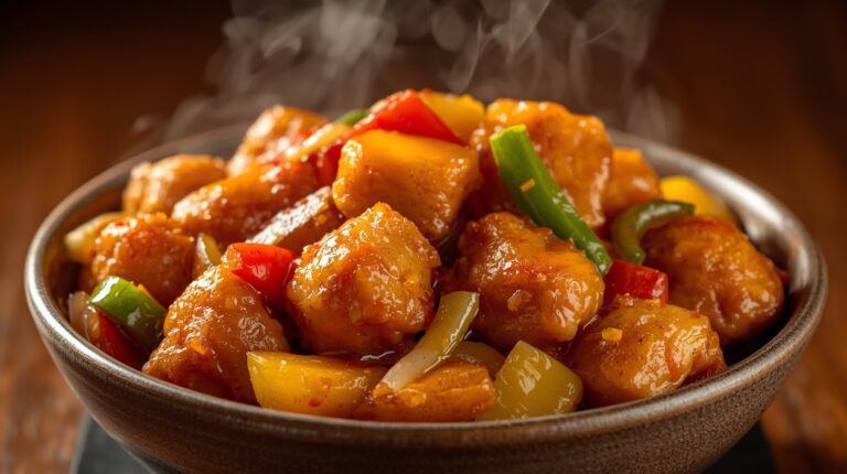 🍍🍗🔥 Aprenda um delicioso Frango Agridoce (Sweet and Sour Chicken)