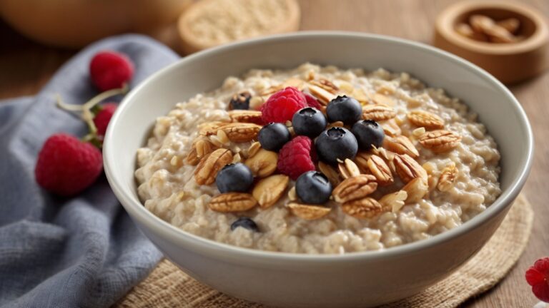 Mingau de Aveia: O Café da Manhã Perfeito para Começar o Dia com Energia e Sabor